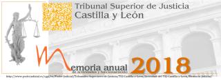 Código QR de la Memoria judicial de Castilla y León correspondiente a 2018